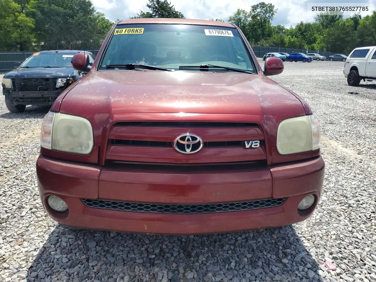 2006 Toyota Tundra Double Cab Limited VIN: 5TBET38176S527785 Lot: 61790676