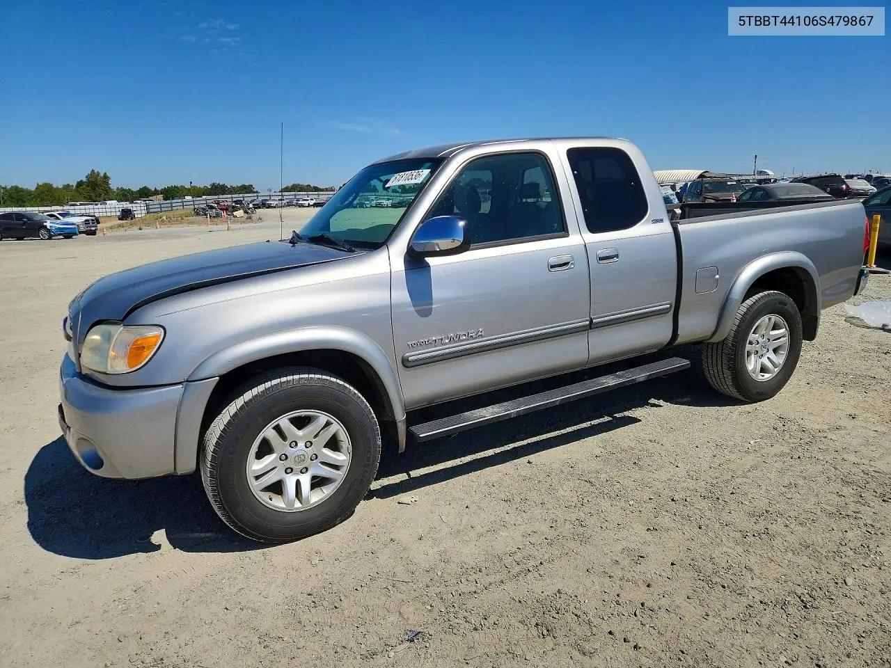 2006 Toyota Tundra Sr5 VIN: 5TBBT44106S479867 Lot: 61810536