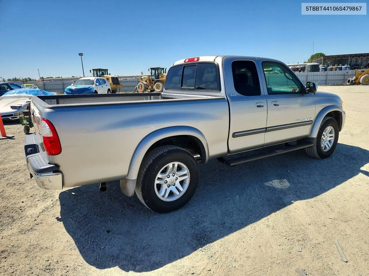 2006 Toyota Tundra Sr5 VIN: 5TBBT44106S479867 Lot: 61810536