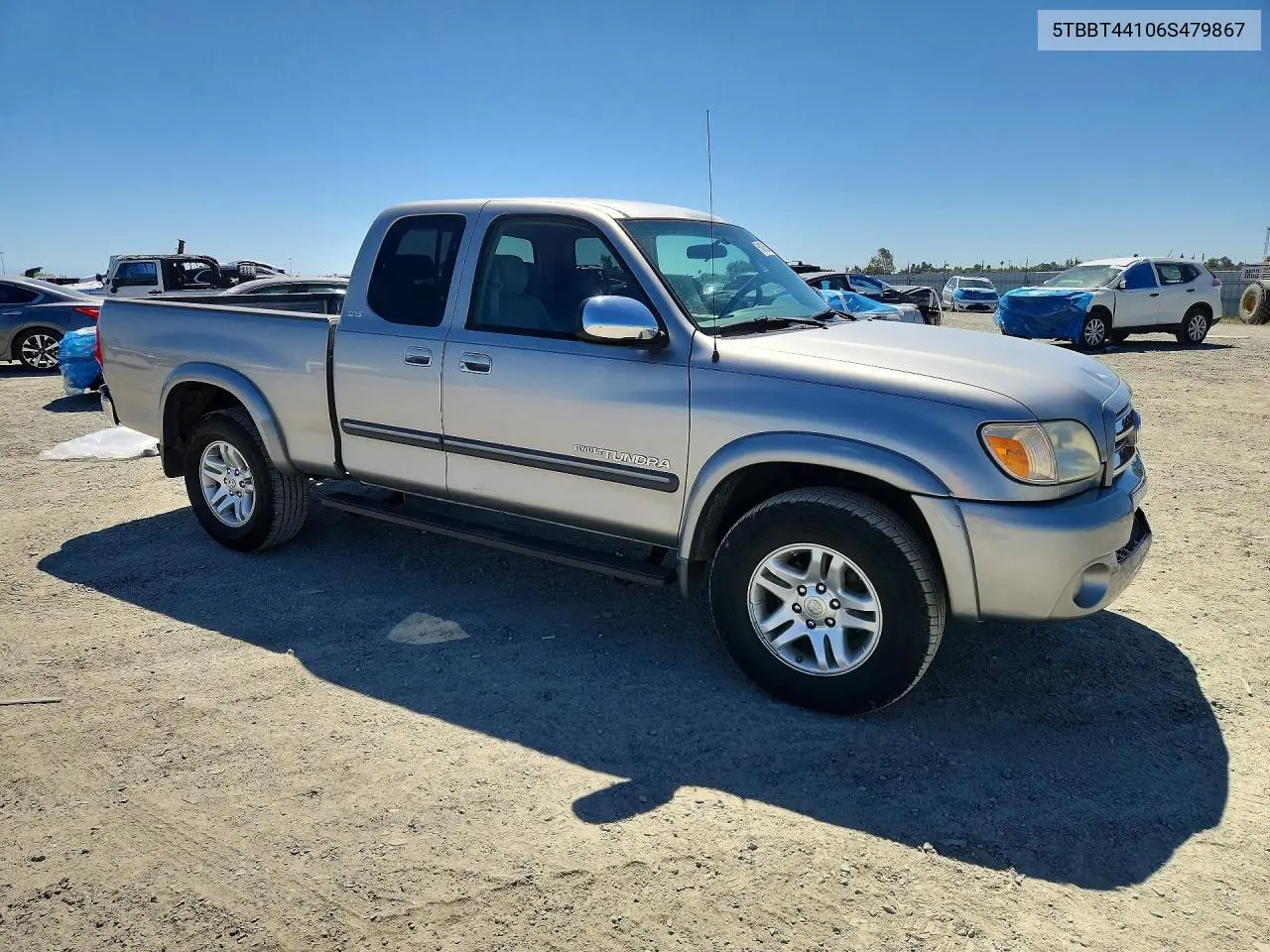 2006 Toyota Tundra Sr5 VIN: 5TBBT44106S479867 Lot: 61810536