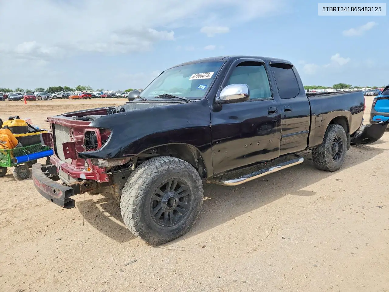 2006 Toyota Tundra Sr5 VIN: 5TBRT34186S483125 Lot: 61906876