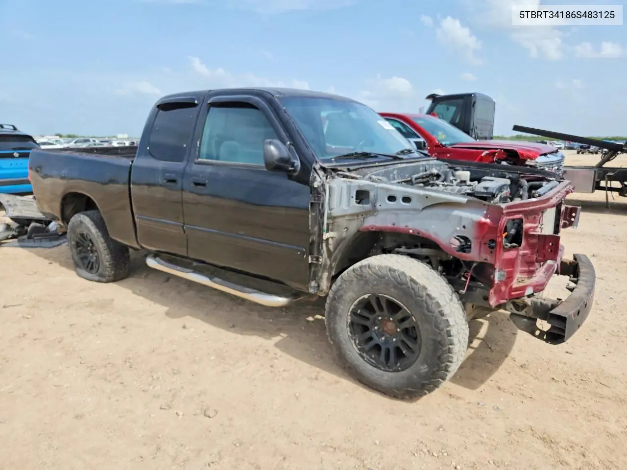 2006 Toyota Tundra Sr5 VIN: 5TBRT34186S483125 Lot: 61906876