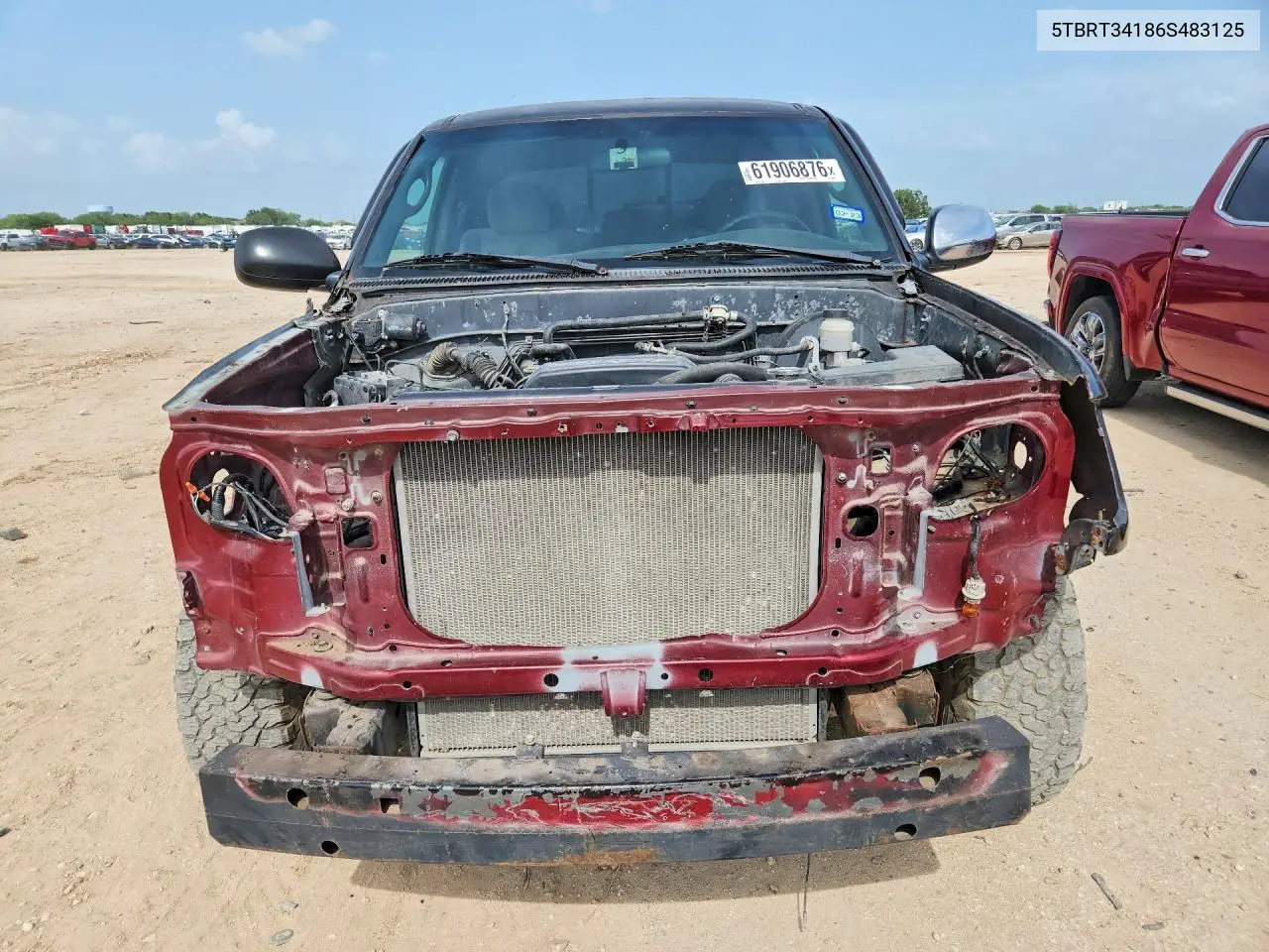 2006 Toyota Tundra Sr5 VIN: 5TBRT34186S483125 Lot: 61906876