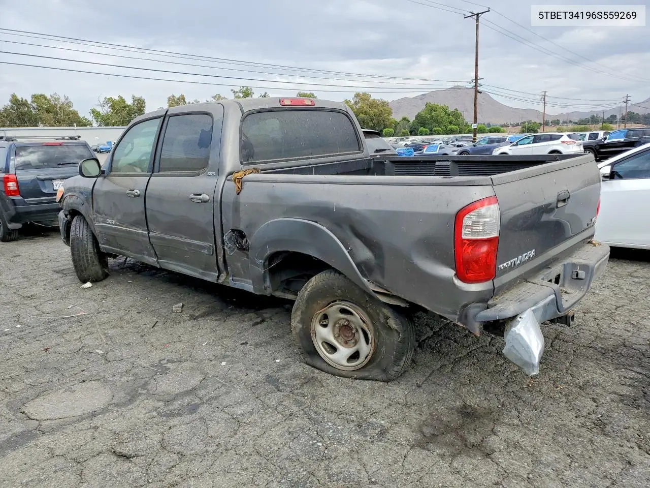 2006 Toyota Tundra Double Cab Sr5 VIN: 5TBET34196S559269 Lot: 61999176
