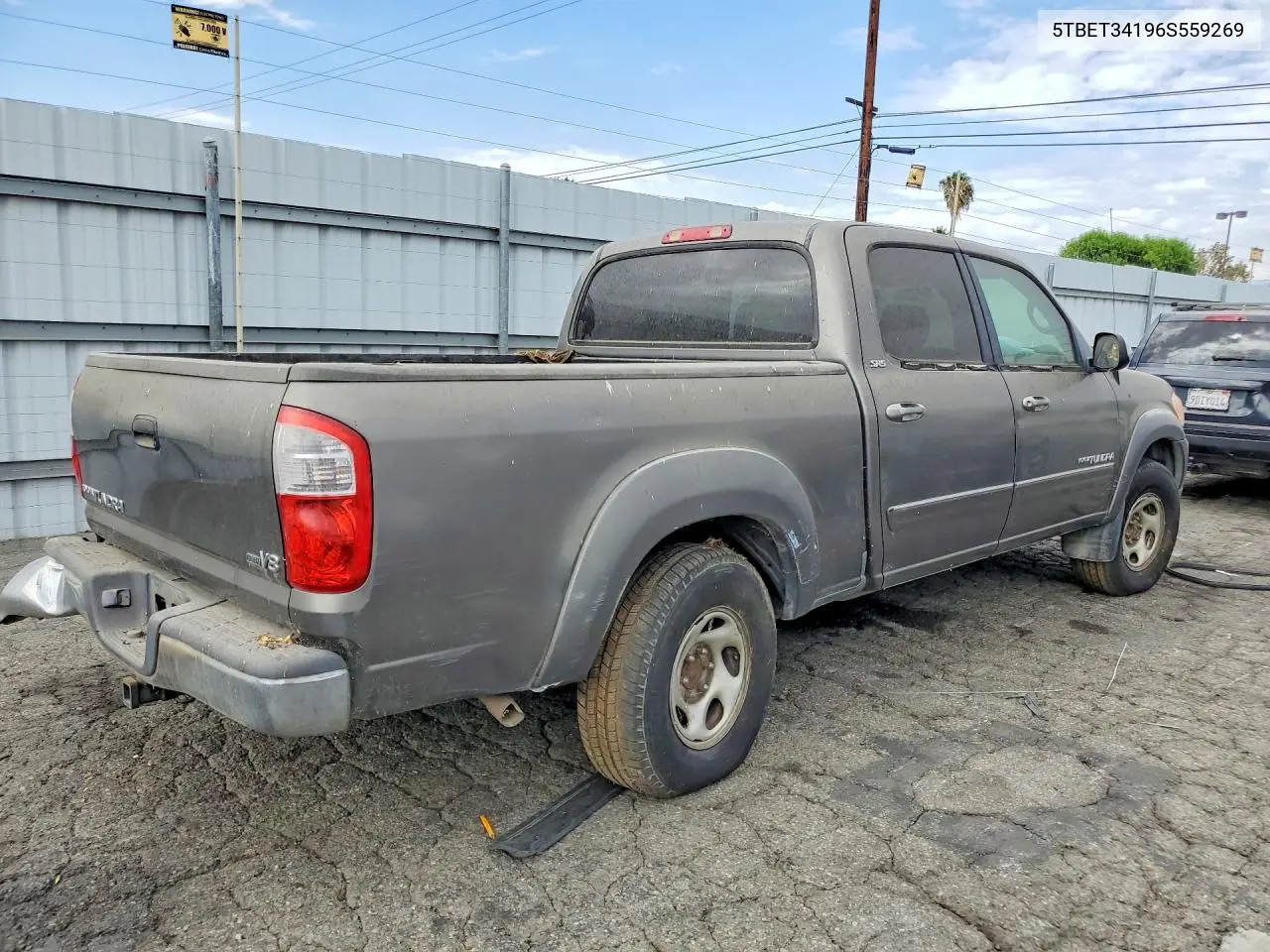 2006 Toyota Tundra Double Cab Sr5 VIN: 5TBET34196S559269 Lot: 61999176
