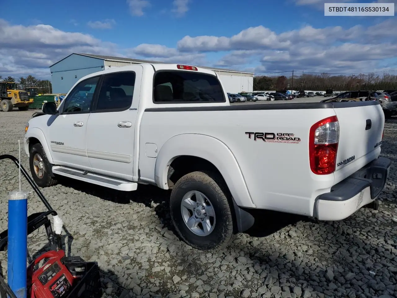 5TBDT48116S530134 2006 Toyota Tundra Double Cab Limited