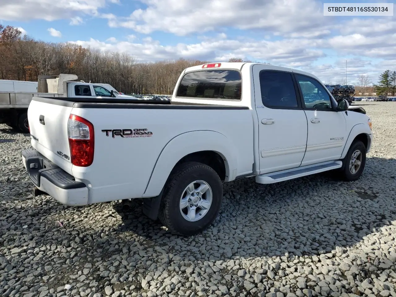 5TBDT48116S530134 2006 Toyota Tundra Double Cab Limited
