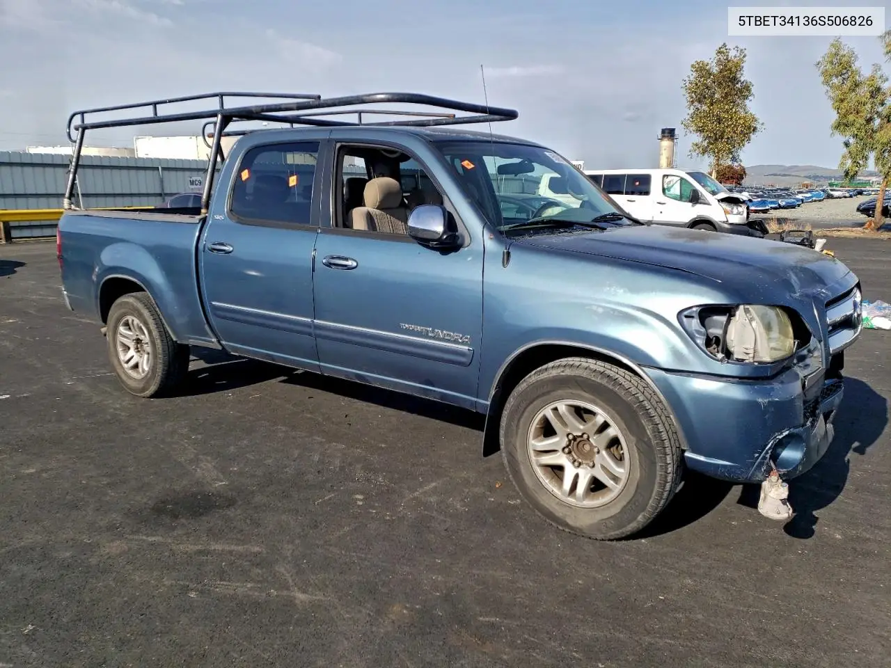 5TBET34136S506826 2006 Toyota Tundra Double Cab Sr5