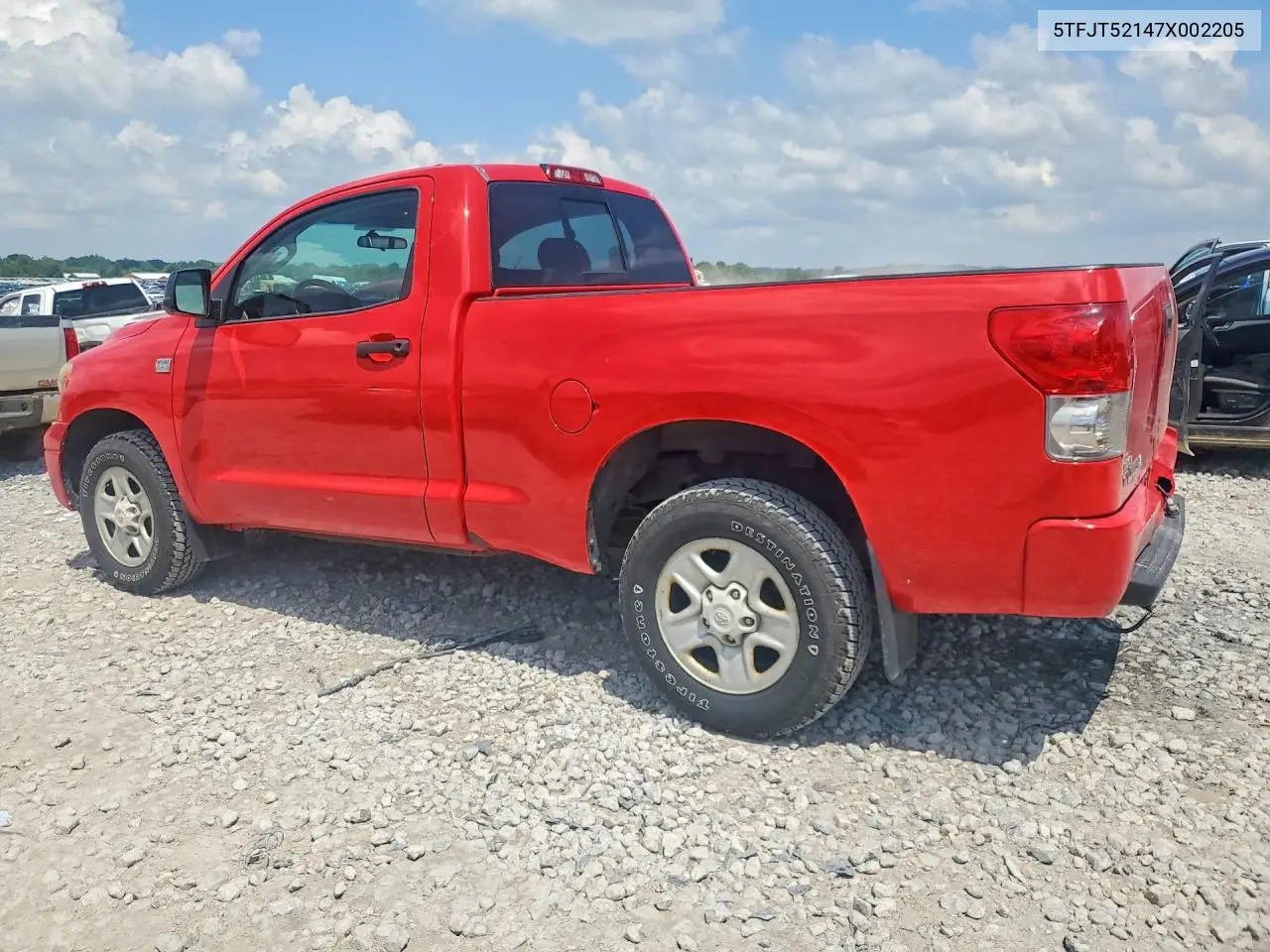 2007 Toyota Tundra Base VIN: 5TFJT52147X002205 Lot: 56265446