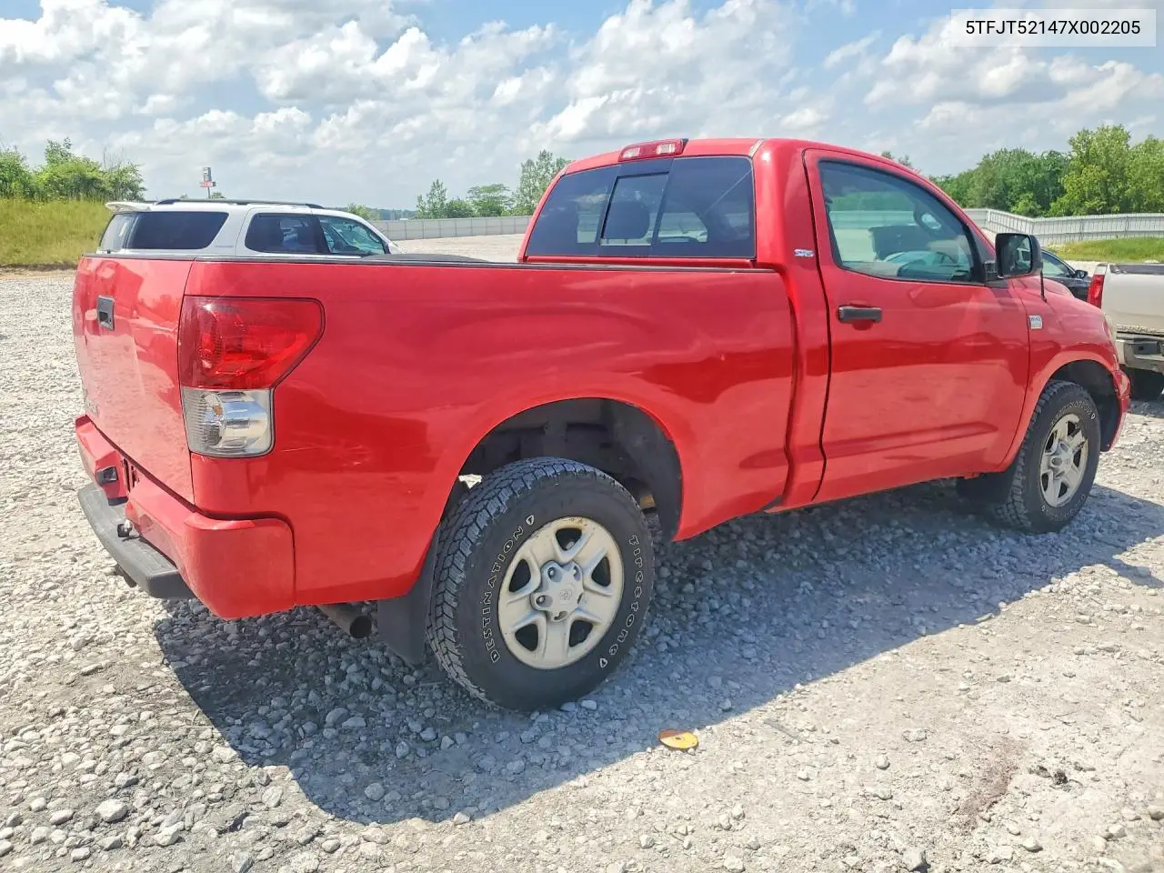 2007 Toyota Tundra Base VIN: 5TFJT52147X002205 Lot: 56265446