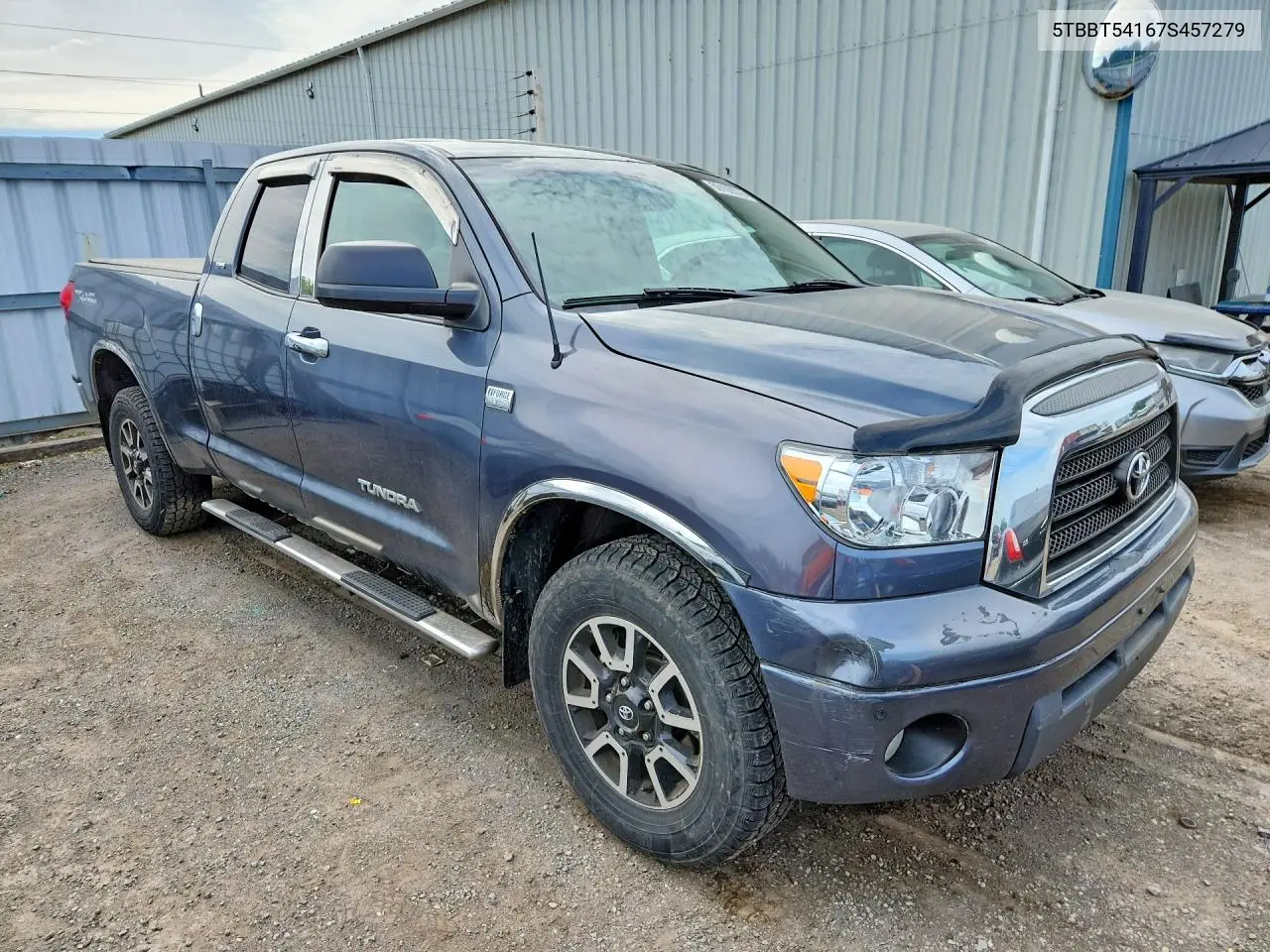2007 Toyota Tundra Double Cab Sr5 VIN: 5TBBT54167S457279 Lot: 59193576