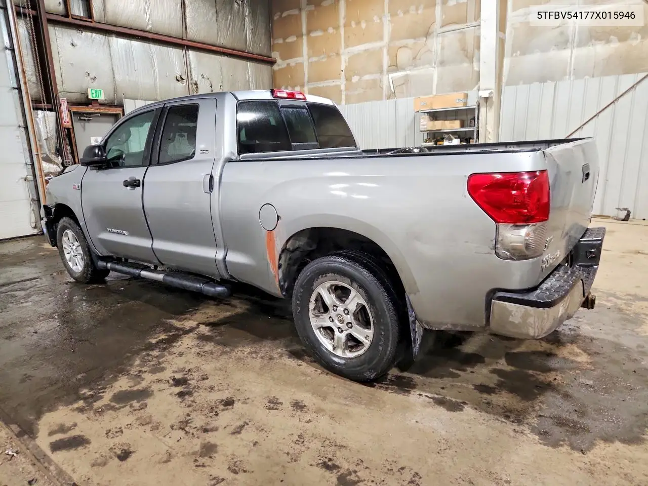 2007 Toyota Tundra Double Cab Sr5 VIN: 5TFBV54177X015946 Lot: 61058586