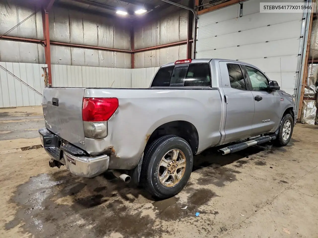 2007 Toyota Tundra Double Cab Sr5 VIN: 5TFBV54177X015946 Lot: 61058586