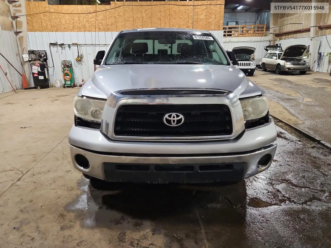 2007 Toyota Tundra Double Cab Sr5 VIN: 5TFBV54177X015946 Lot: 61058586