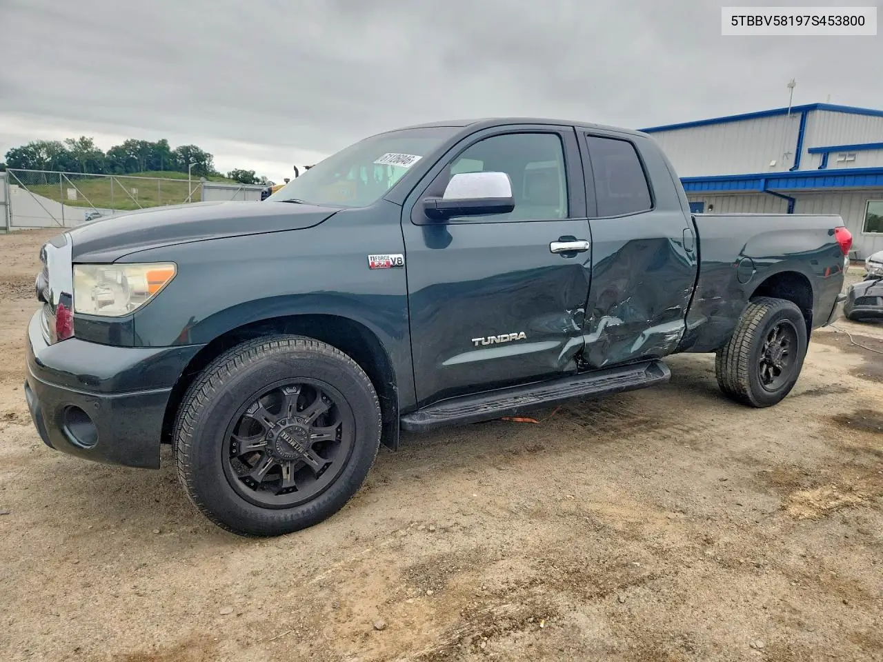 2007 Toyota Tundra Double Cab Limited VIN: 5TBBV58197S453800 Lot: 61126046