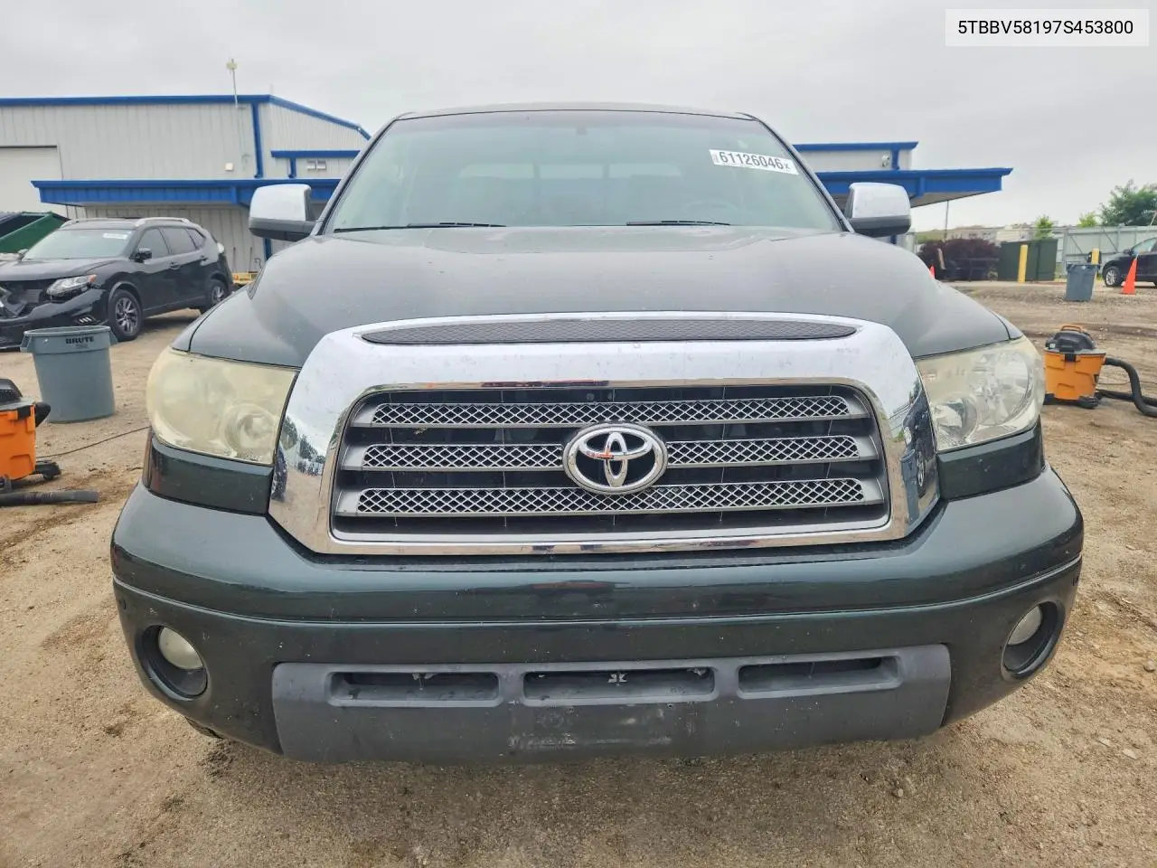 2007 Toyota Tundra Double Cab Limited VIN: 5TBBV58197S453800 Lot: 61126046