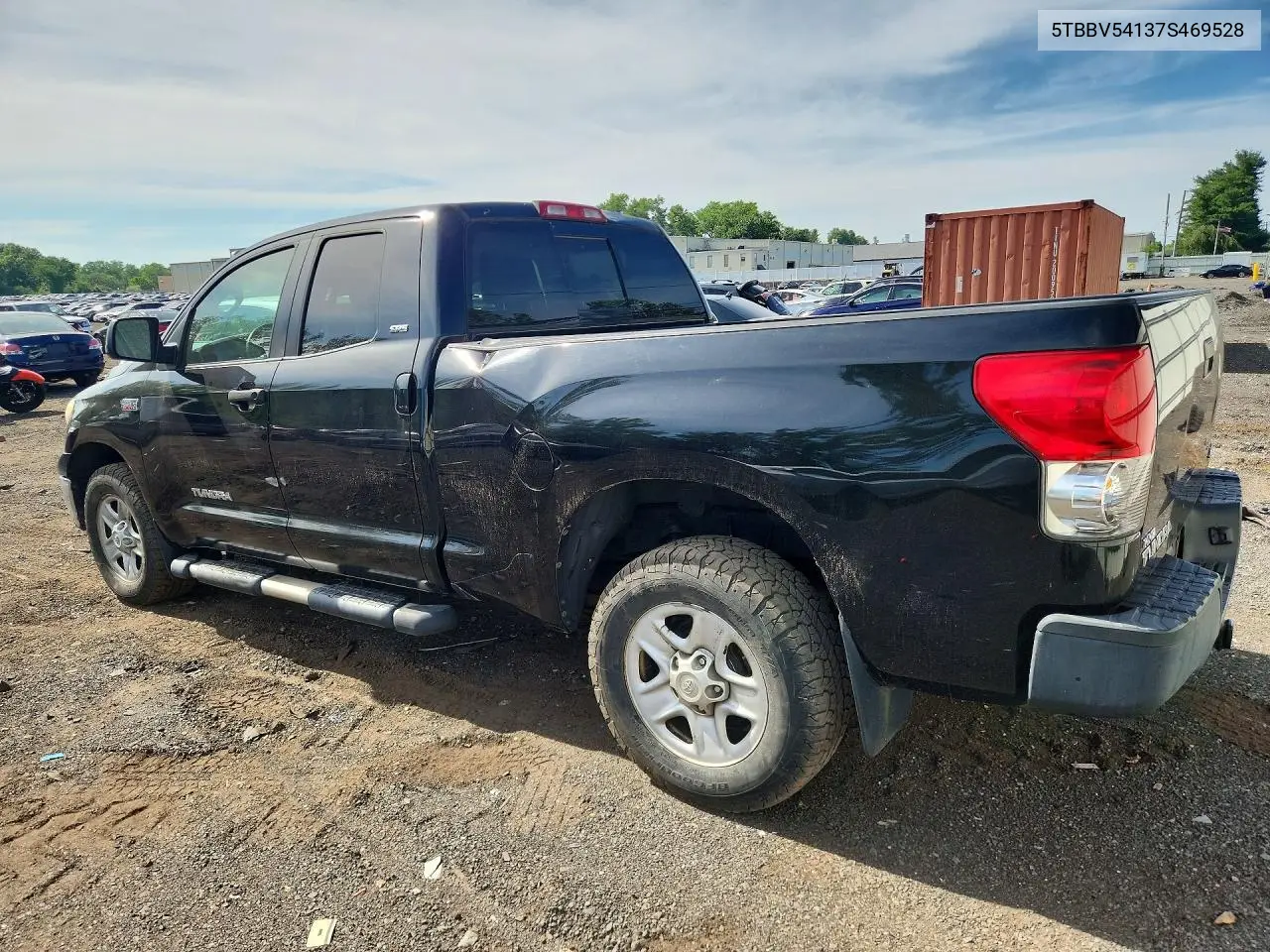 2007 Toyota Tundra Double Cab Sr5 VIN: 5TBBV54137S469528 Lot: 61225626