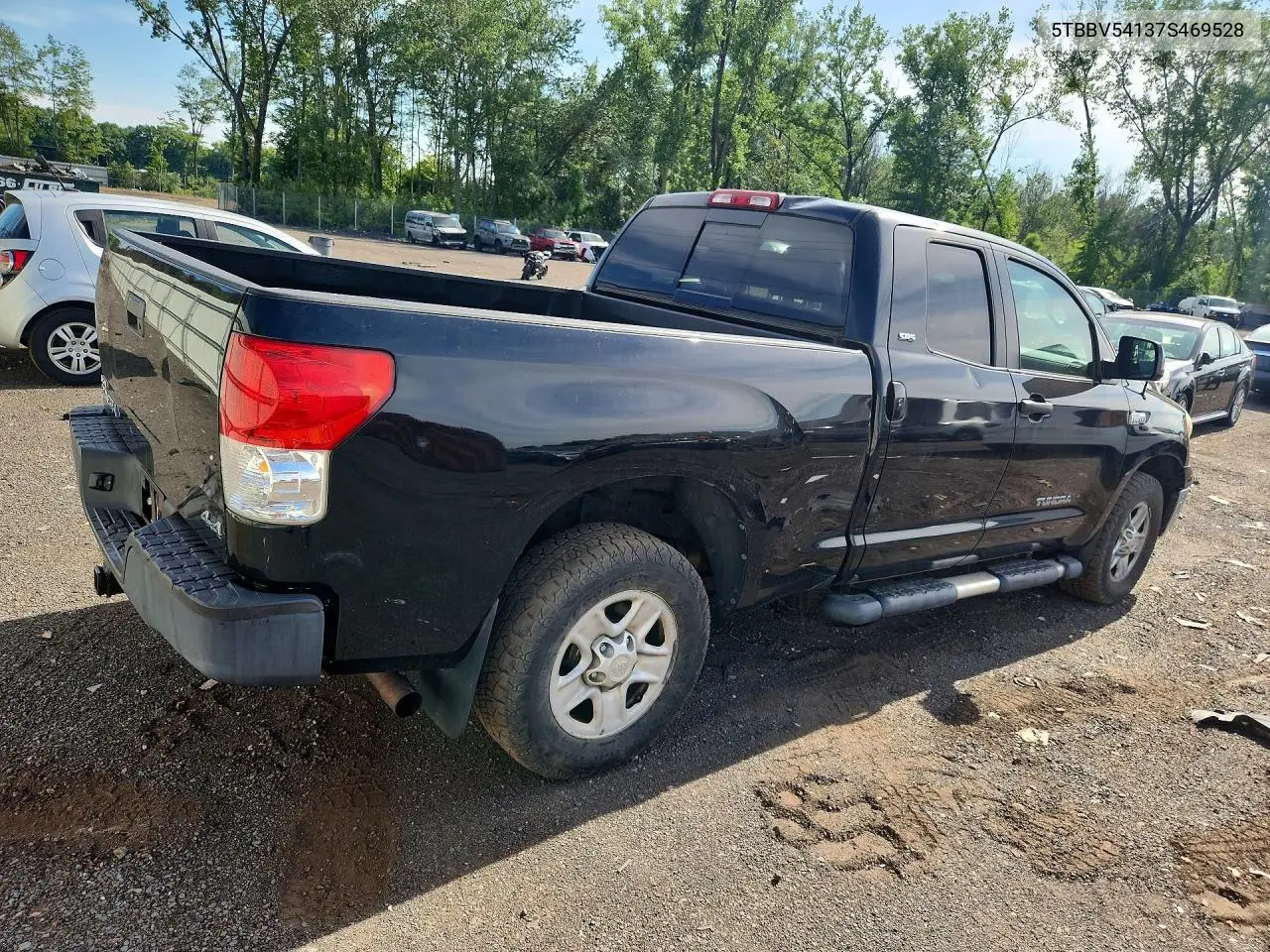 2007 Toyota Tundra Double Cab Sr5 VIN: 5TBBV54137S469528 Lot: 61225626