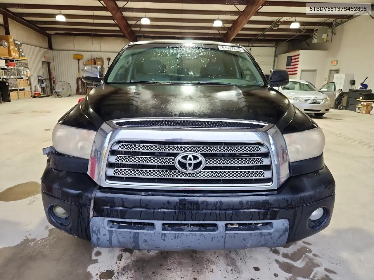 2007 Toyota Tundra Limited VIN: 5TBDV58137S462808 Lot: 61997536