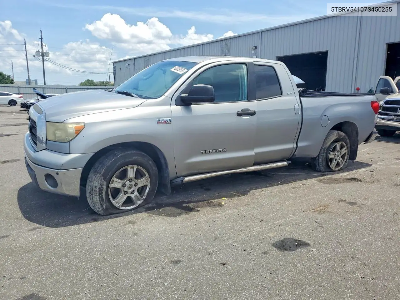 5TBRV54107S450255 2007 Toyota Tundra Sr5