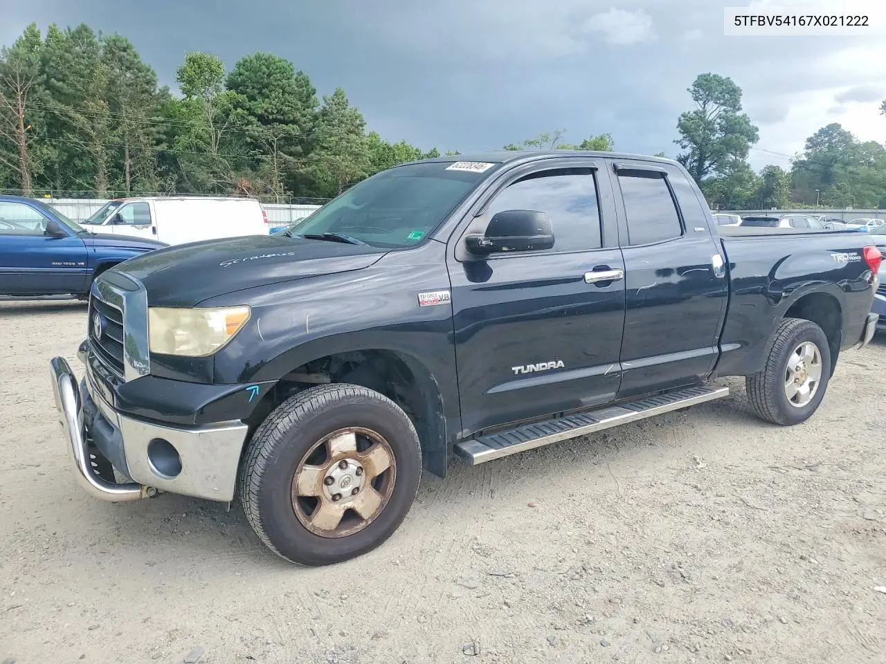 5TFBV54167X021222 2007 Toyota Tundra Double Cab Sr5