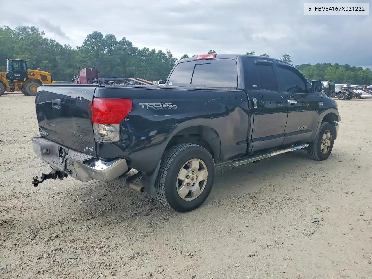 5TFBV54167X021222 2007 Toyota Tundra Double Cab Sr5