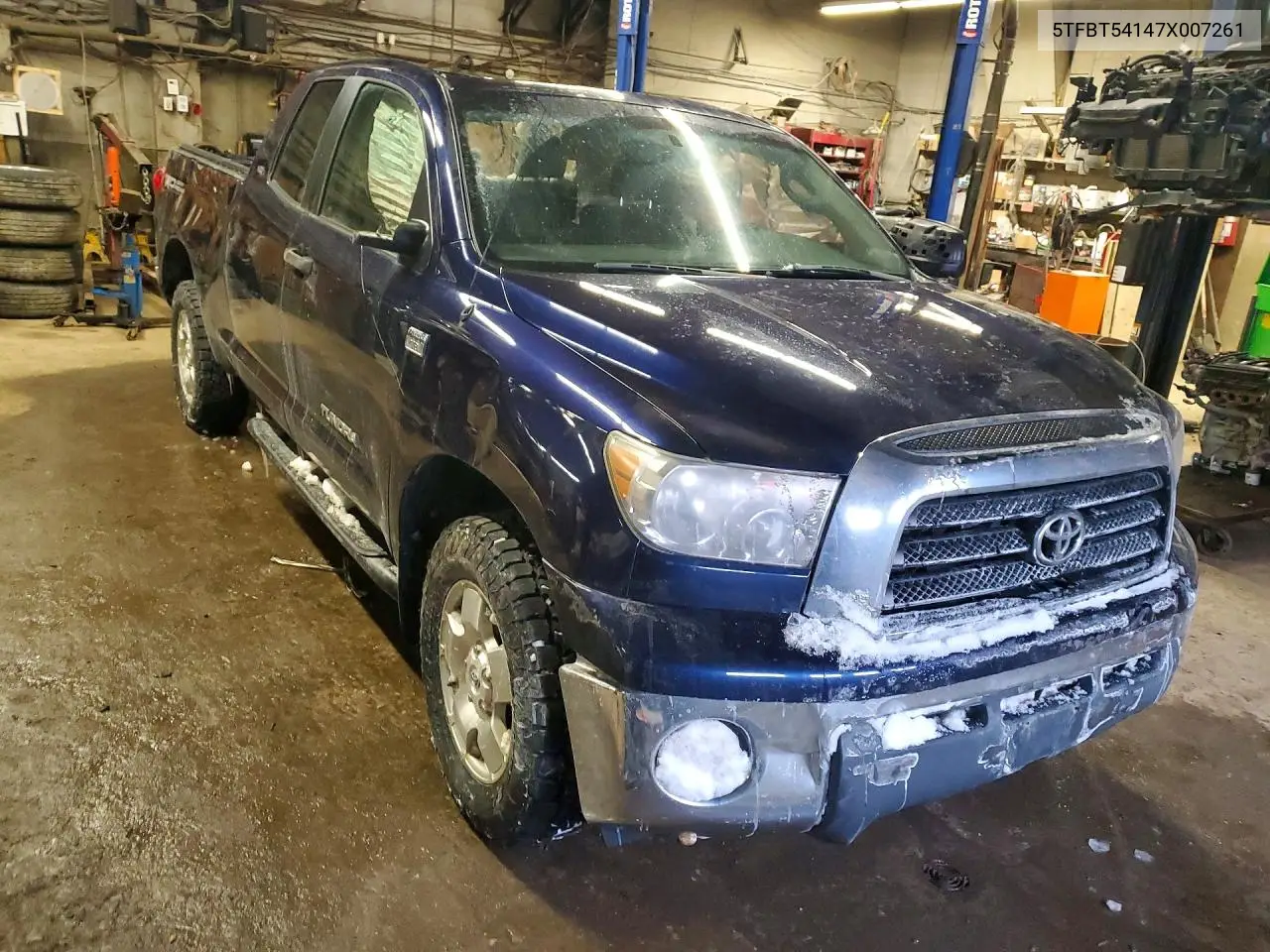 2007 Toyota Tundra Sr5 VIN: 5TFBT54147X007261 Lot: 78779525