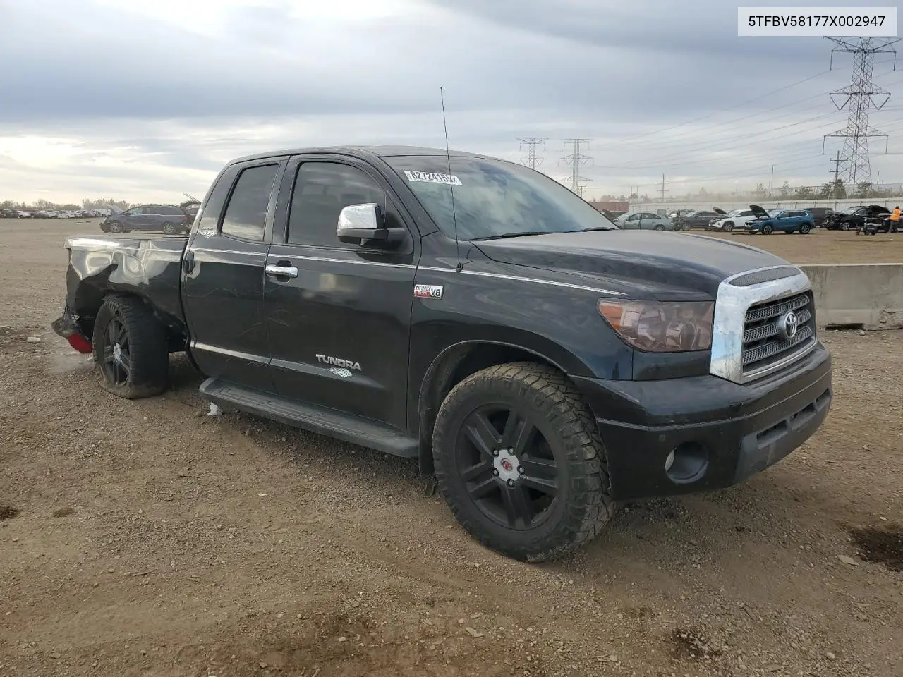 5TFBV58177X002947 2007 Toyota Tundra Double Cab Limited