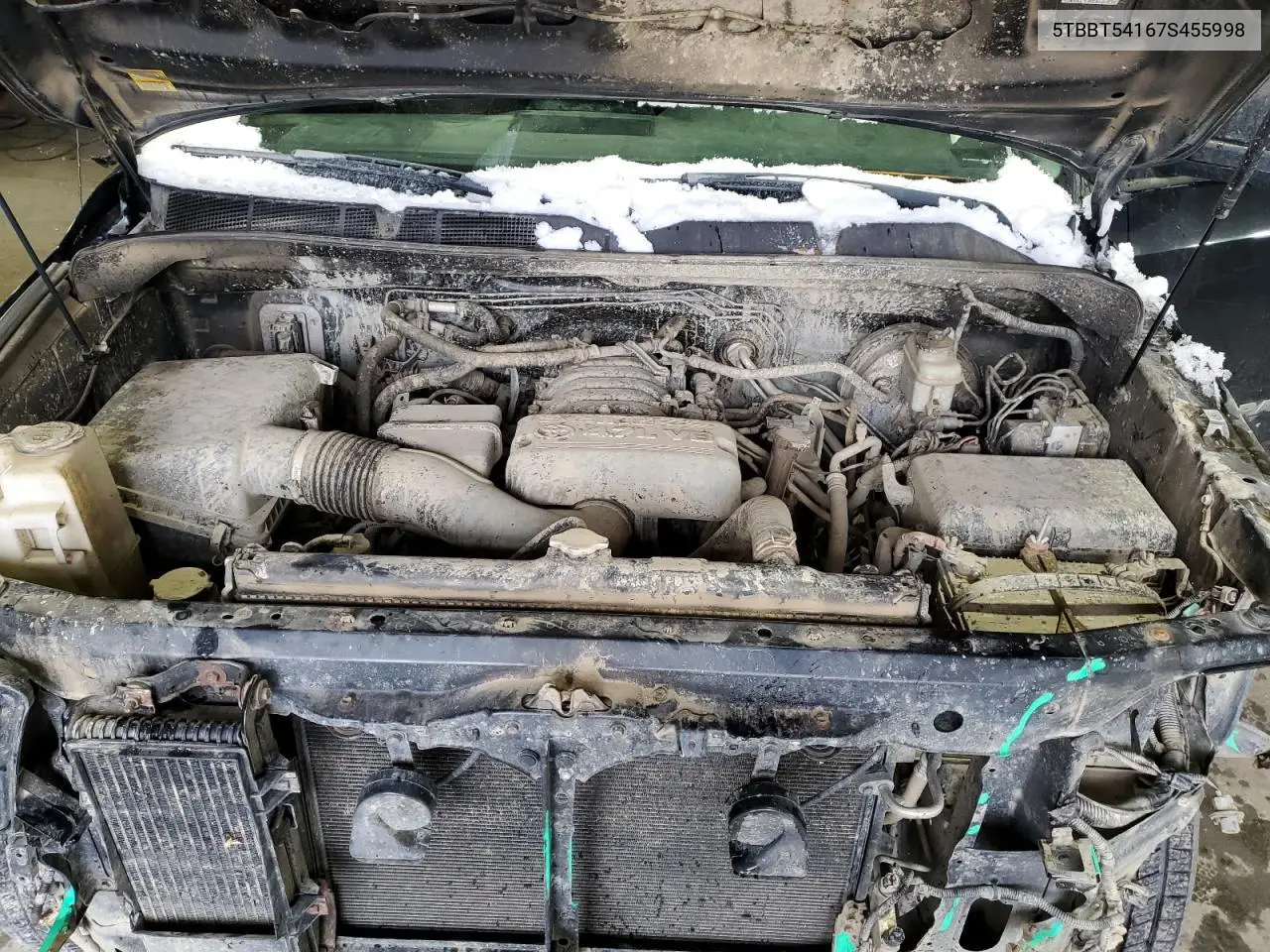 5TBBT54167S455998 2007 Toyota Tundra Double Cab Sr5