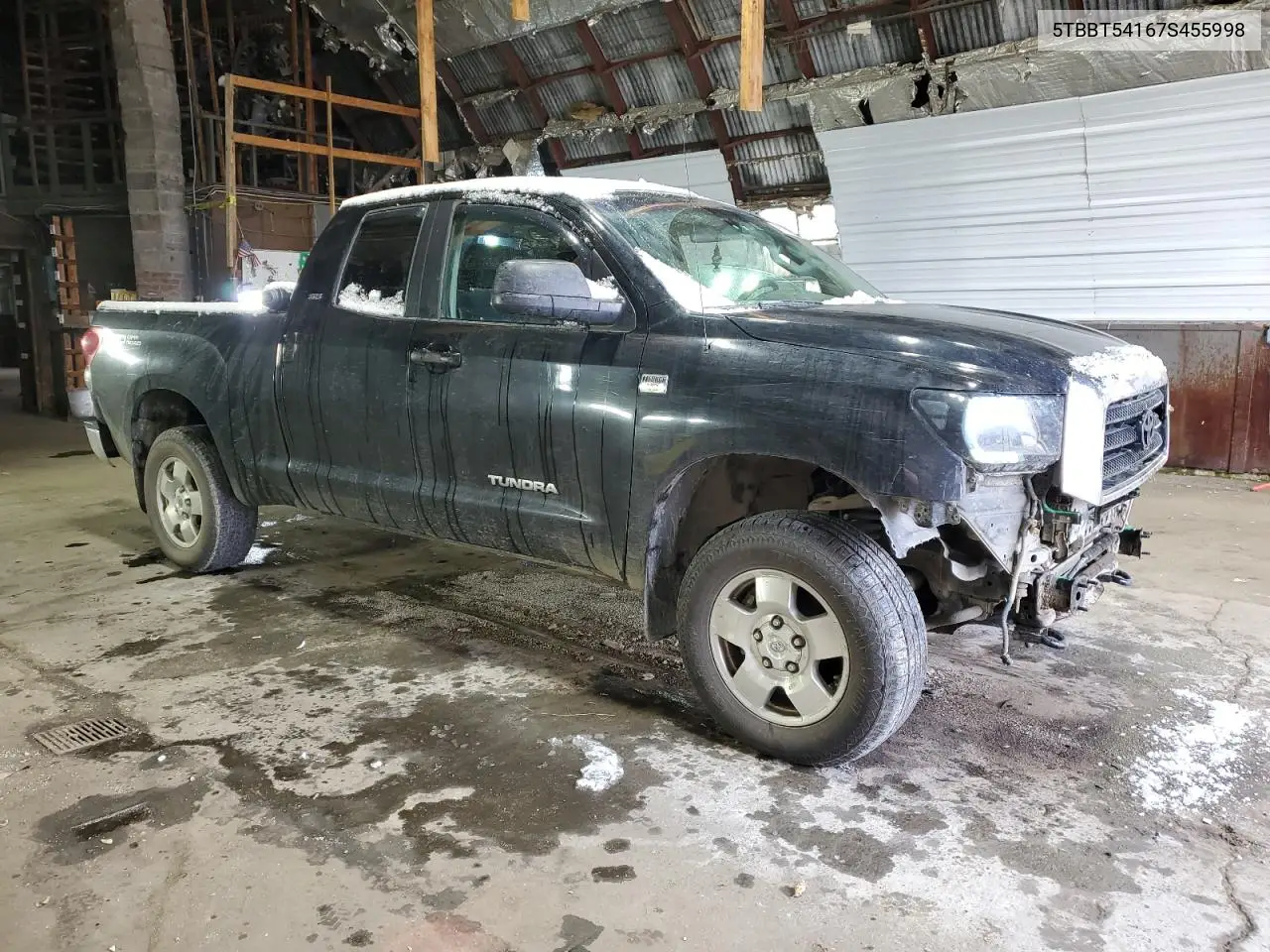 5TBBT54167S455998 2007 Toyota Tundra Double Cab Sr5