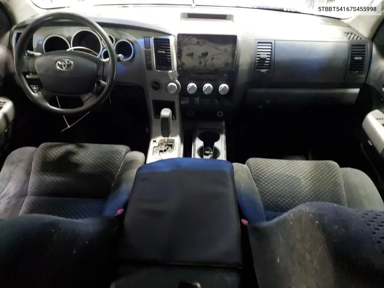 5TBBT54167S455998 2007 Toyota Tundra Double Cab Sr5