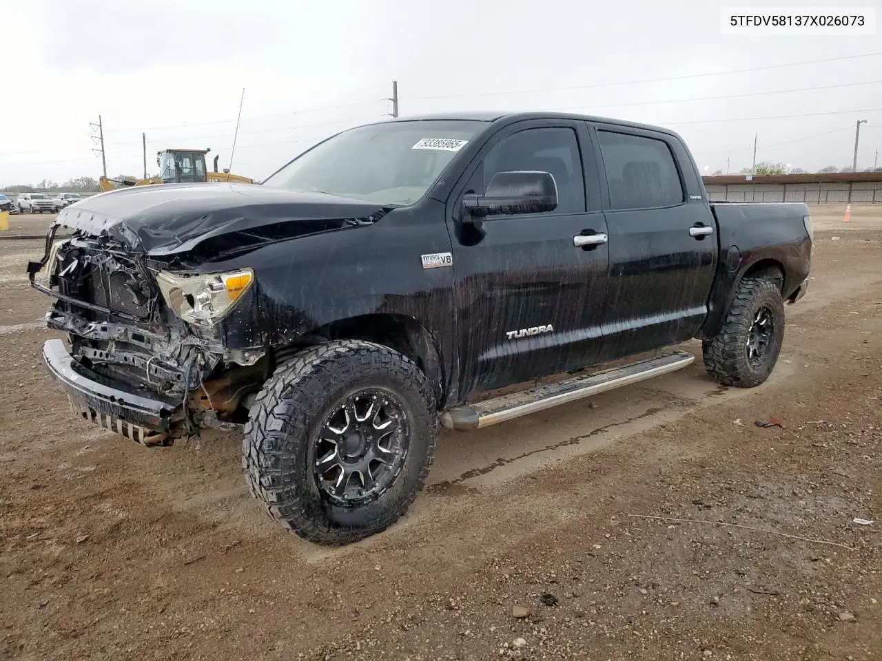 5TFDV58137X026073 2007 Toyota Tundra Crewmax Limited