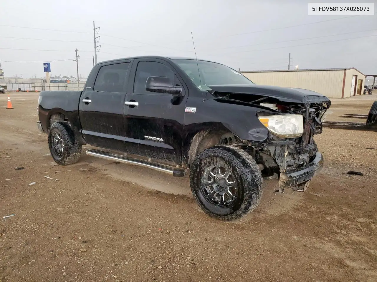 5TFDV58137X026073 2007 Toyota Tundra Crewmax Limited