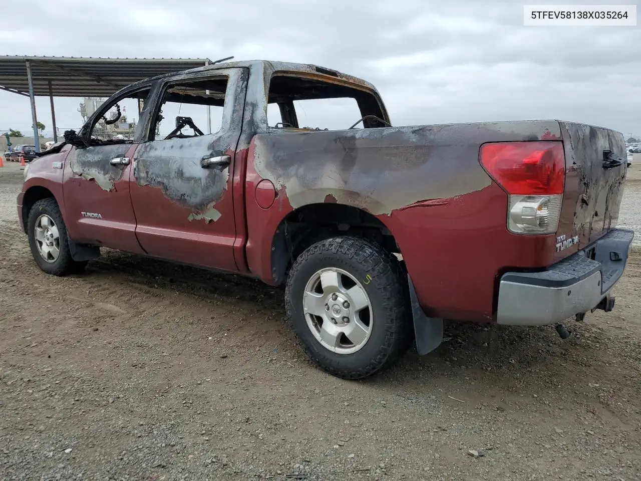 5TFEV58138X035264 2008 Toyota Tundra Crewmax Limited