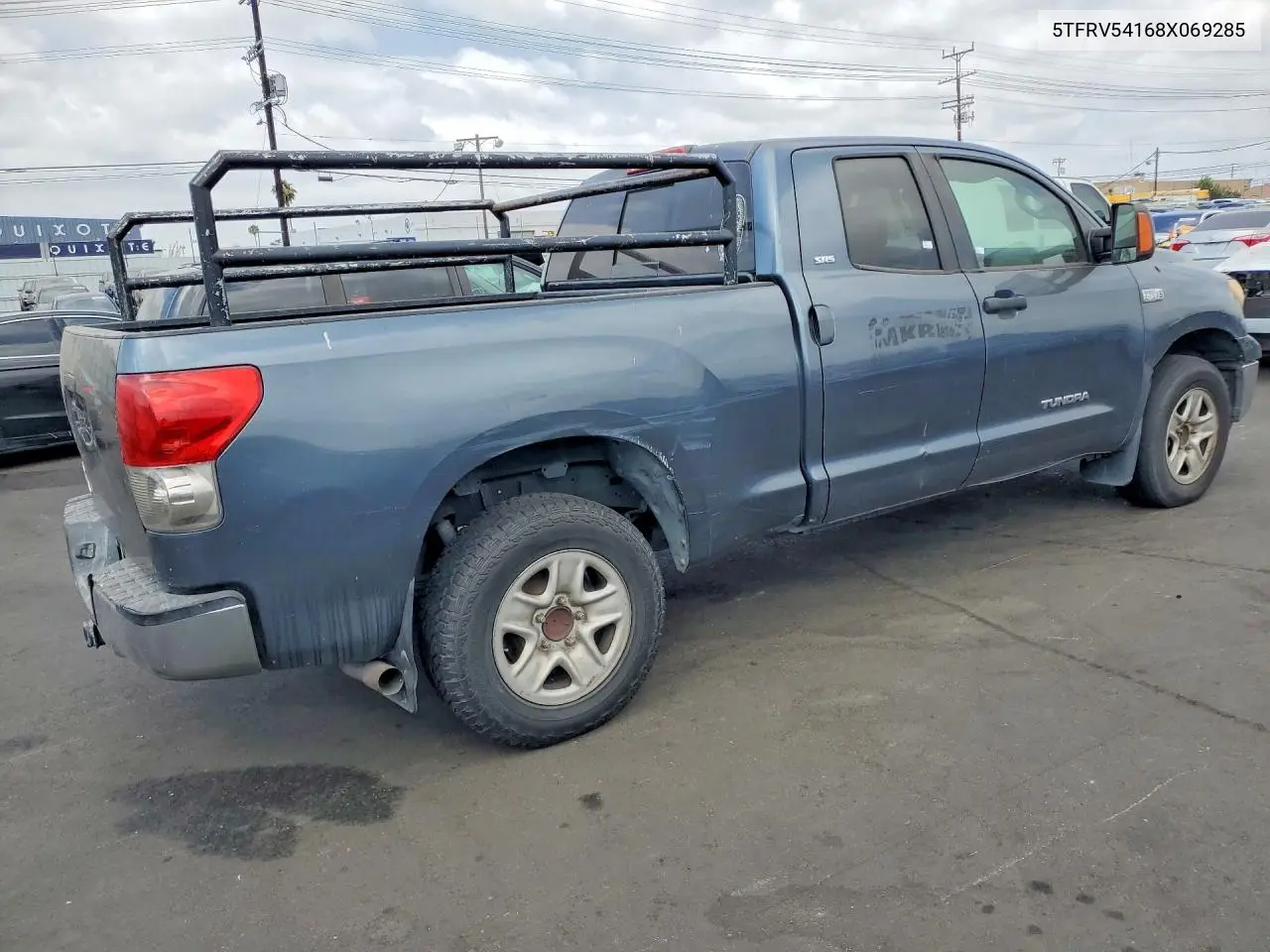 2008 Toyota Tundra Sr5 VIN: 5TFRV54168X069285 Lot: 59556566