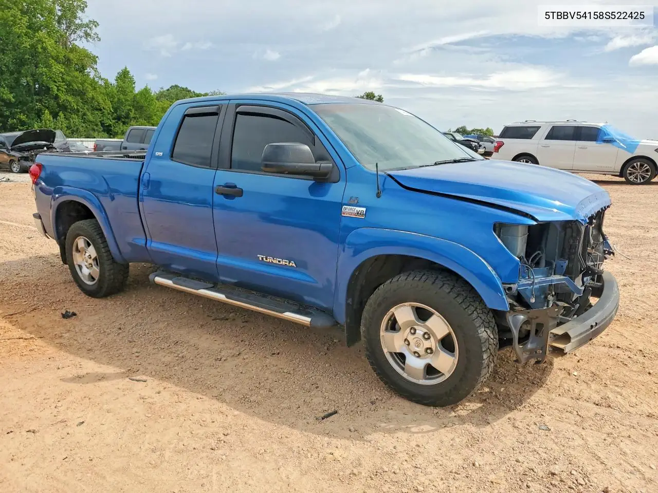2008 Toyota Tundra Sr5 VIN: 5TBBV54158S522425 Lot: 60483816