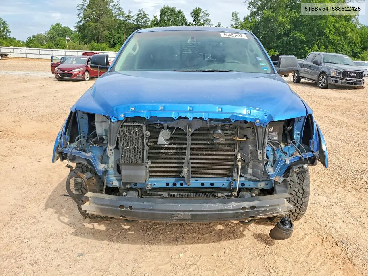 2008 Toyota Tundra Sr5 VIN: 5TBBV54158S522425 Lot: 60483816