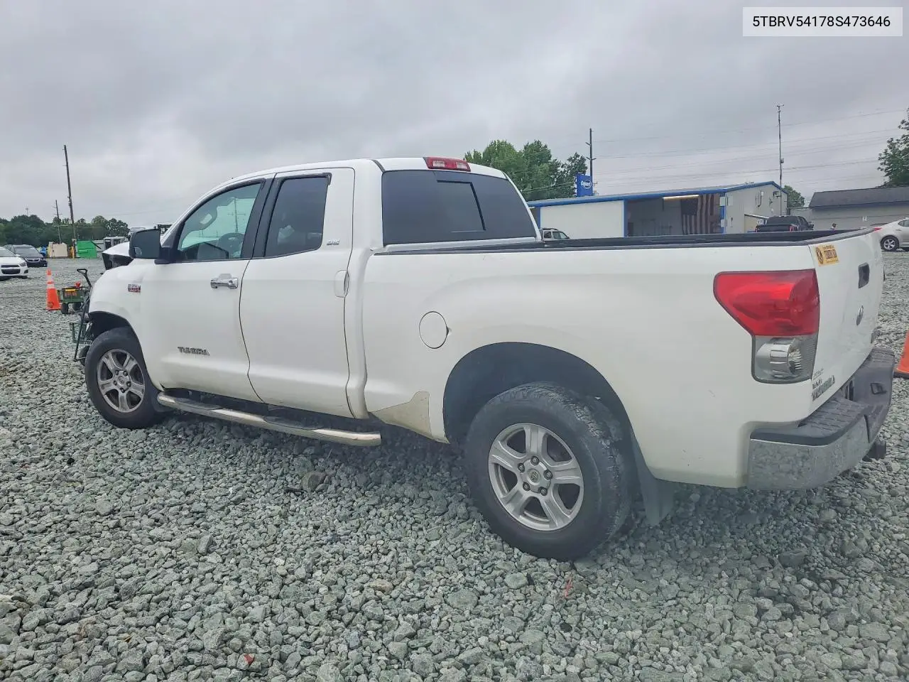 2008 Toyota Tundra Grade VIN: 5TBRV54178S473646 Lot: 60491716