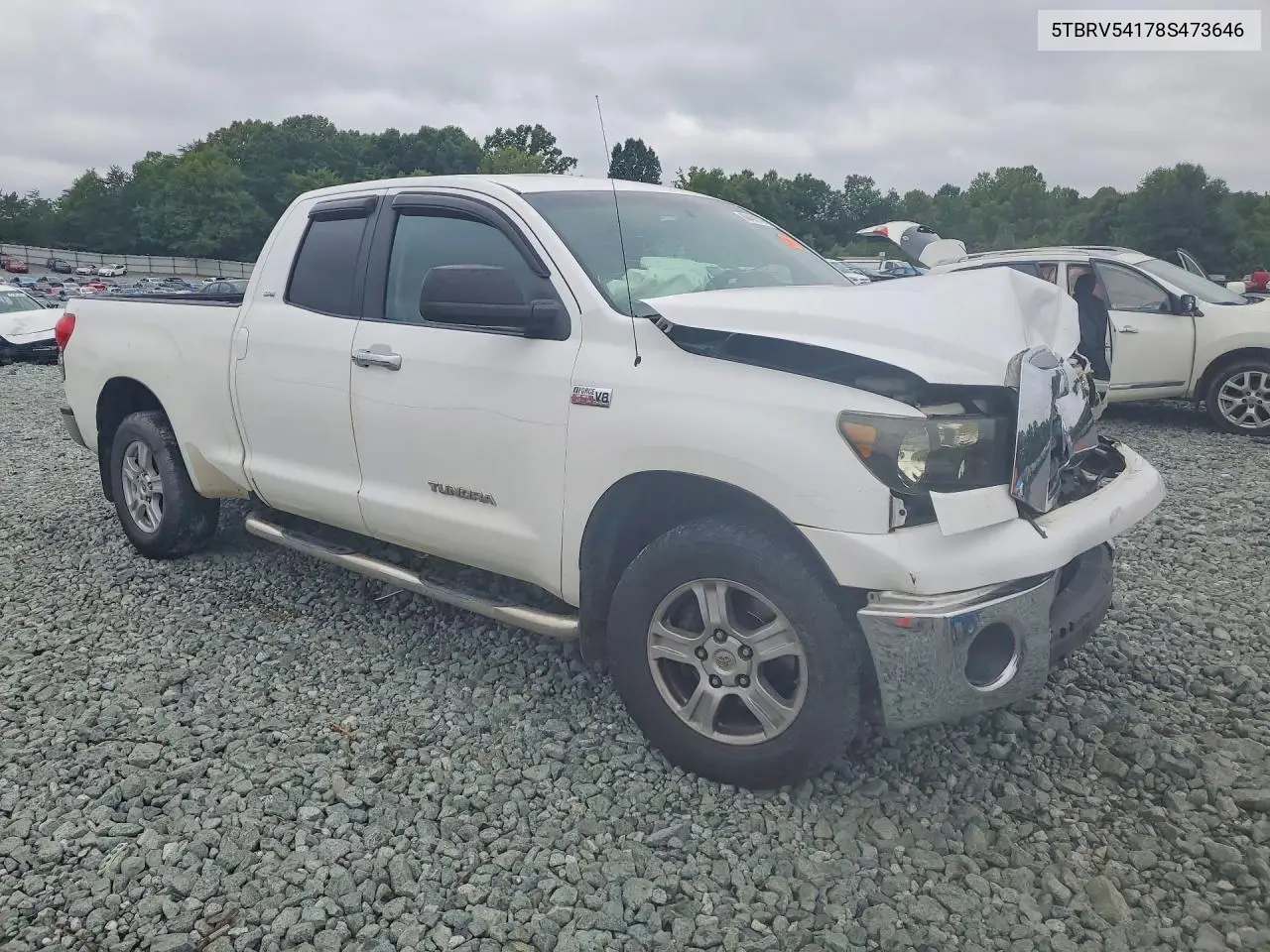 2008 Toyota Tundra Grade VIN: 5TBRV54178S473646 Lot: 60491716