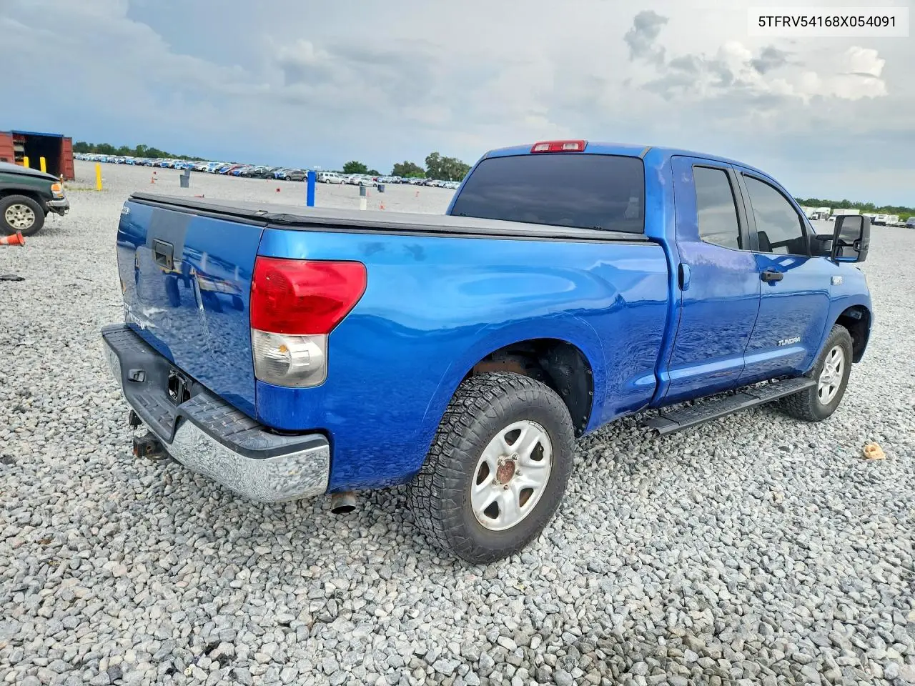 2008 Toyota Tundra Grade VIN: 5TFRV54168X054091 Lot: 60963256