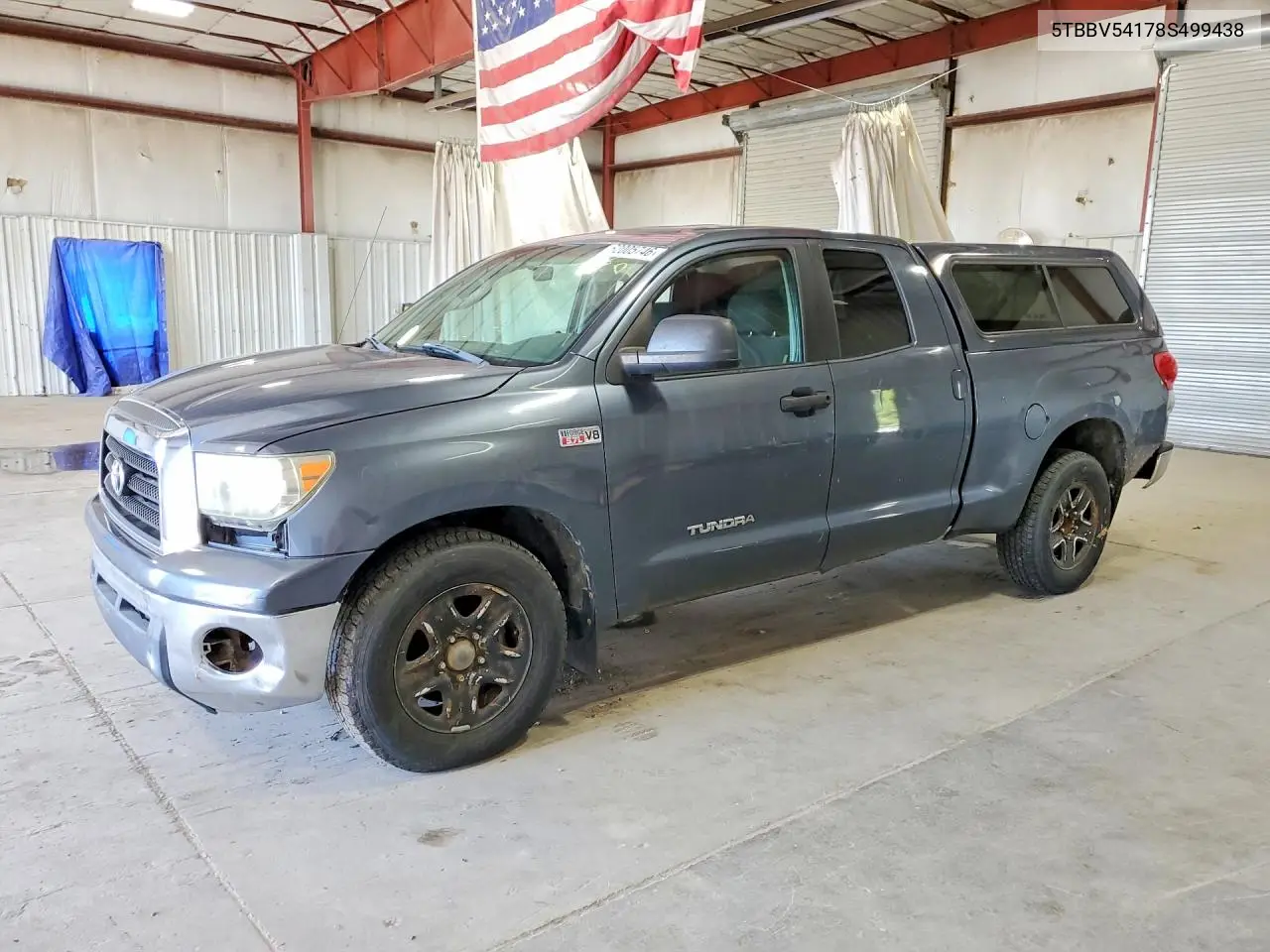 2008 Toyota Tundra Grade VIN: 5TBBV54178S499438 Lot: 62005746