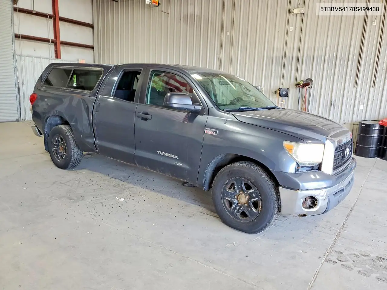 2008 Toyota Tundra Grade VIN: 5TBBV54178S499438 Lot: 62005746