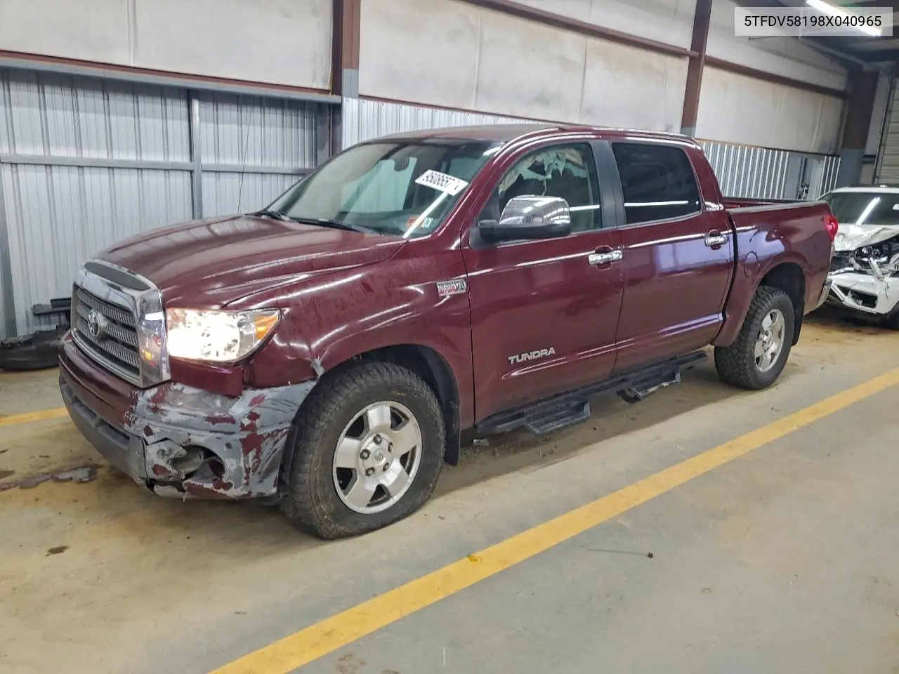 5TFDV58198X040965 2008 Toyota Tundra Crewmax Limited