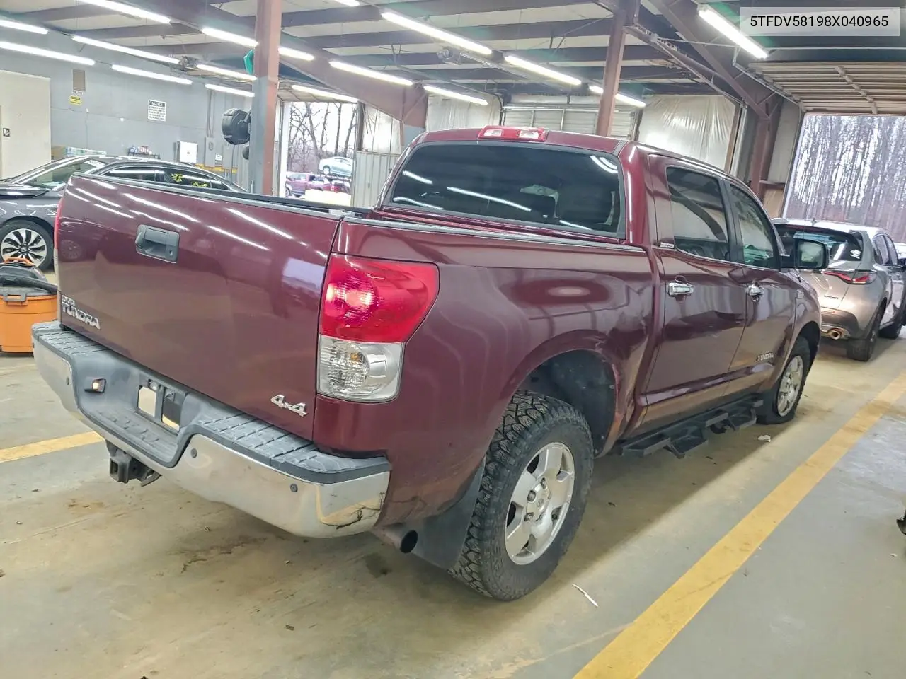 5TFDV58198X040965 2008 Toyota Tundra Crewmax Limited