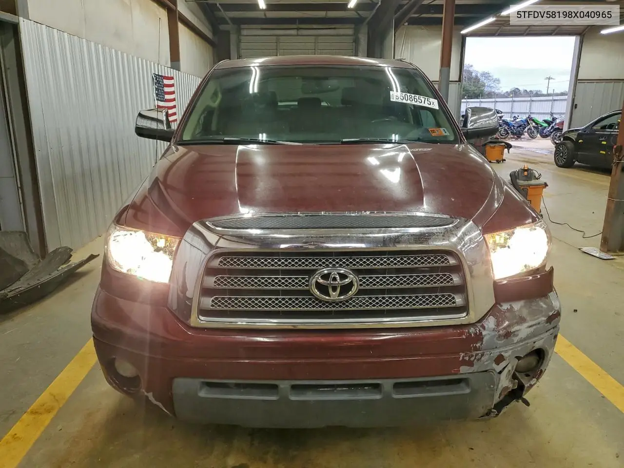 5TFDV58198X040965 2008 Toyota Tundra Crewmax Limited