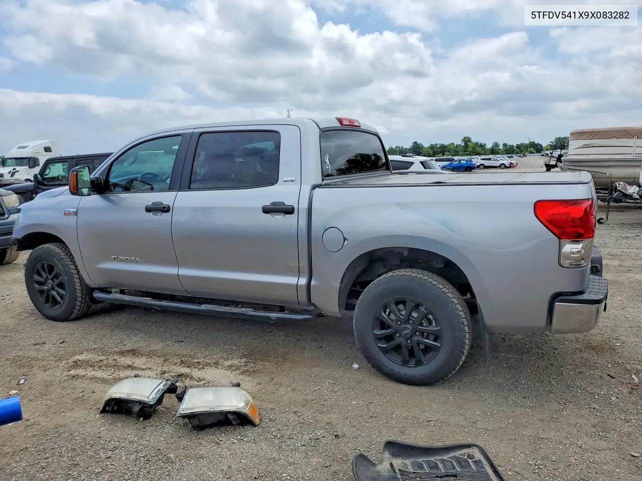 2009 Toyota Tundra Grade VIN: 5TFDV541X9X083282 Lot: 60141876