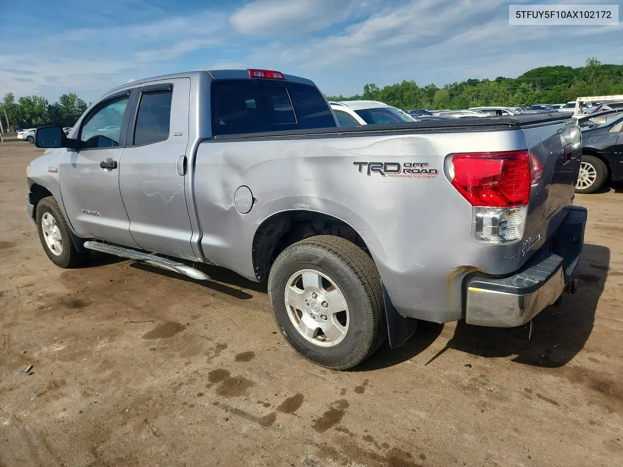 2010 Toyota Tundra Double Cab Sr5 VIN: 5TFUY5F10AX102172 Lot: 56275186