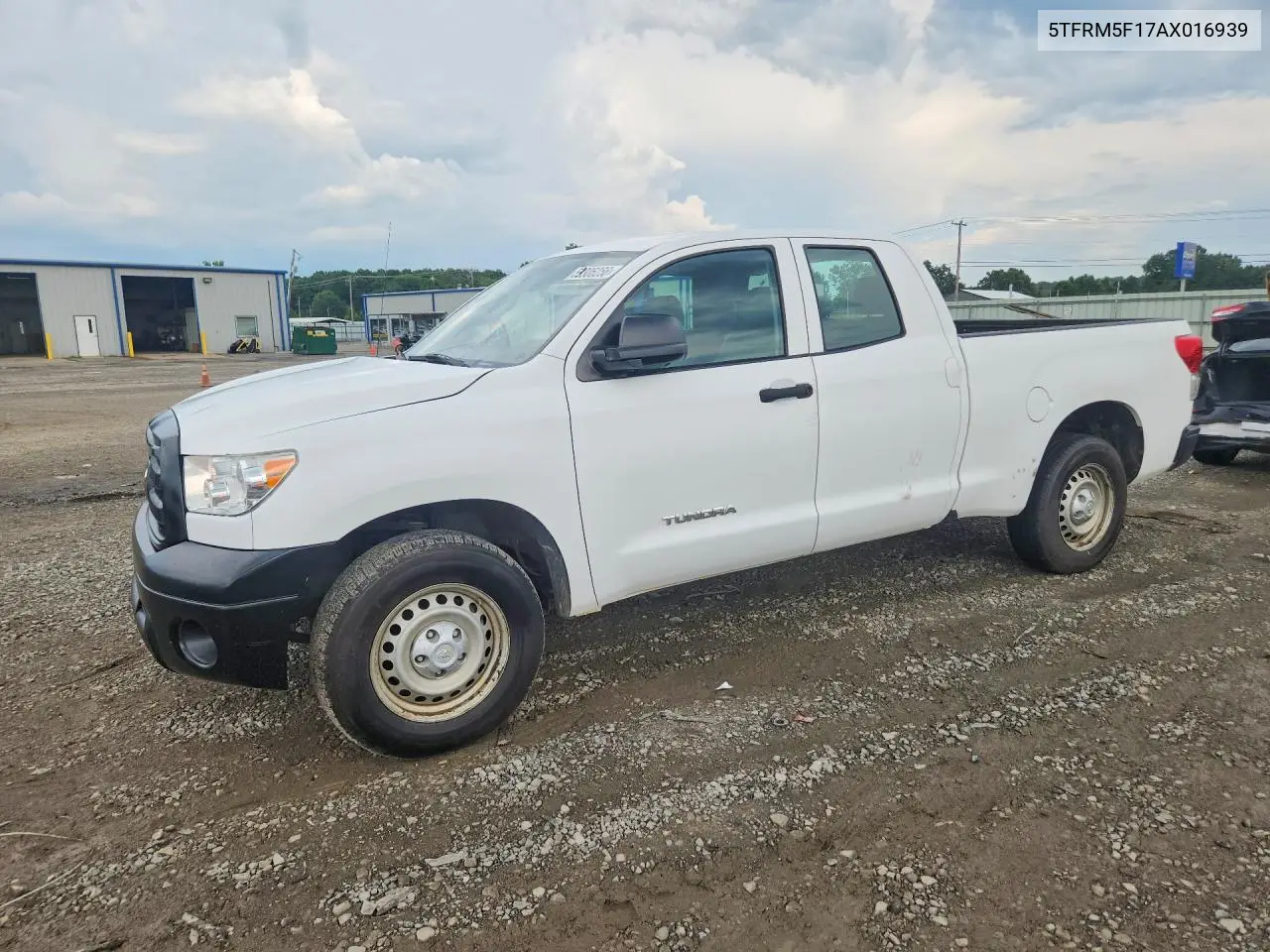 2010 Toyota Tundra Double Cab Sr5 VIN: 5TFRM5F17AX016939 Lot: 59306256