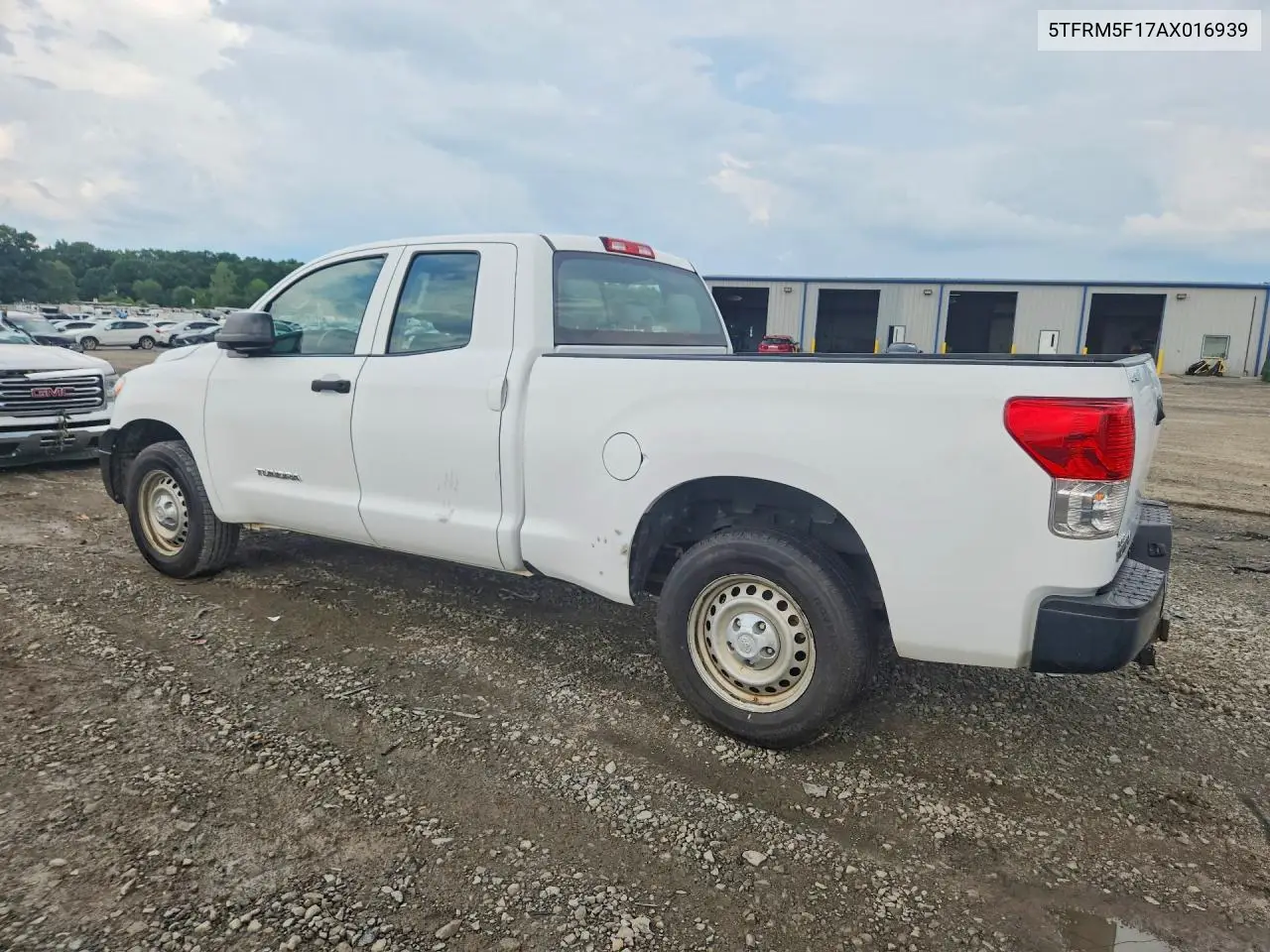 2010 Toyota Tundra Double Cab Sr5 VIN: 5TFRM5F17AX016939 Lot: 59306256