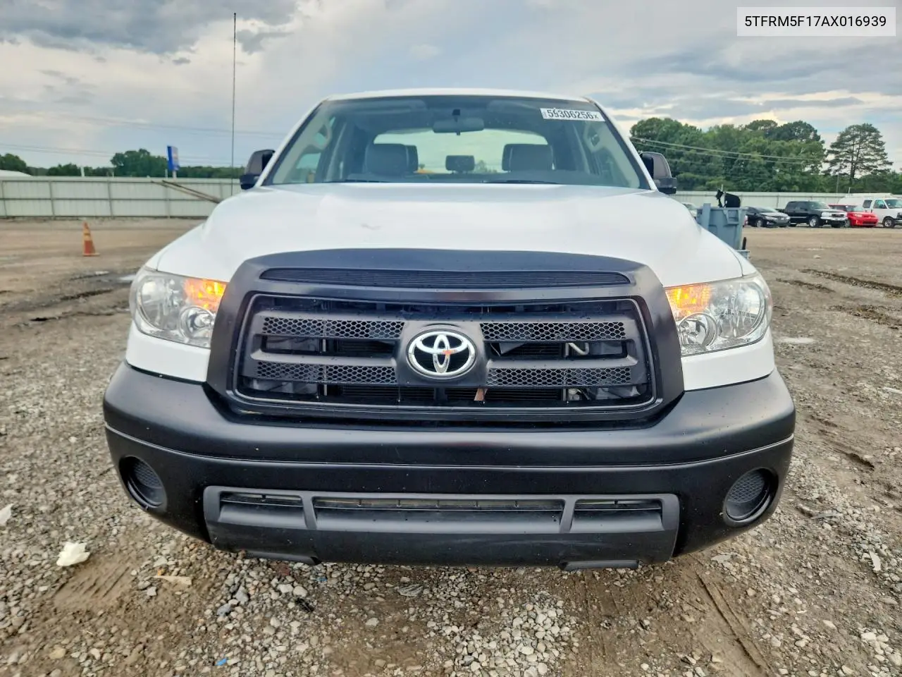 2010 Toyota Tundra Double Cab Sr5 VIN: 5TFRM5F17AX016939 Lot: 59306256